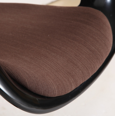 Modern Glossy Paint Modern Occasional Chairs Fiberglass Material With PU Seat