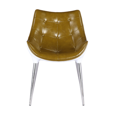 Nhà hàng hiện đại bền bỉ Ghế phòng ăn bọc da 58 * 54 * 83cm